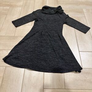 ❤️ BOGO Sale Item ❤️ Suzanne Betro Size Small Grey Cowl Turtleneck Sweater Dress